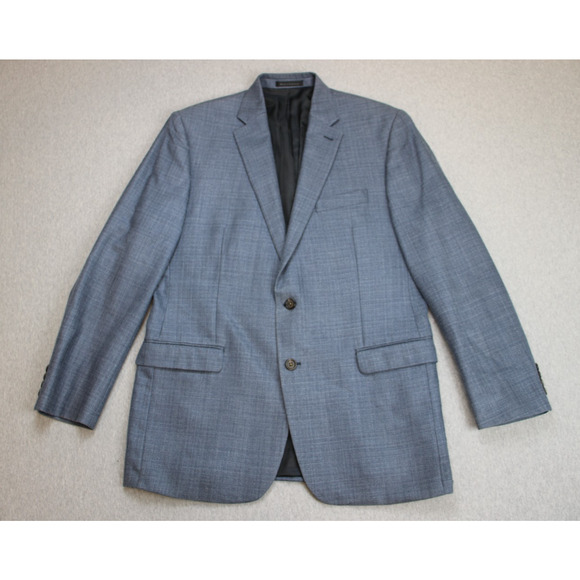 Lauren Ralph Lauren Blazer Mens Size 42L Wool Silk 2 Button Sports Jacket - Picture 2 of 10